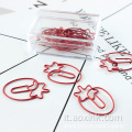 Clip di carta Cartoon decorativa in metallo Strawberry carino